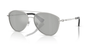 10058V - Silver with Clear Mirror Silver Lenses