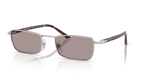 102153 - Silver with Violet Lenses