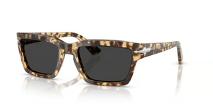 105648 - Brown Beige Tortoise with Polar Black Lenses