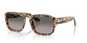 1056M3 - Brown Beige Tortoise with Polarized Gradient Grey Lenses