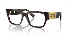 108 - Havana with Clear Lenses
