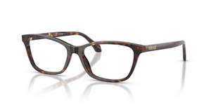 108 - Dark Havana with Clear Lenses