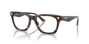 108 - Havana with Clear Lenses