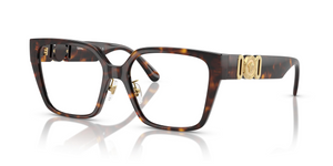 108 - Havana with Clear Lenses