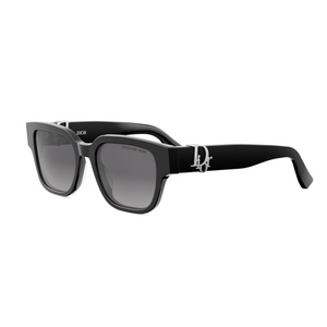 10A1 - Shiny Black with Grey Gradient Lenses