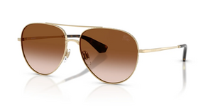 110913 - Light Gold with Brown Gradient Lenses