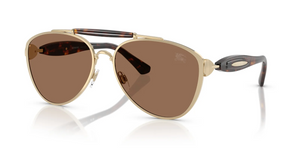 110973 - Light Gold with Dark Brown Lenses