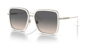 1109G9 - Ivory with Light Brown Gradient Grey Lenses