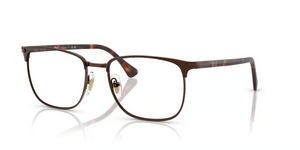 1124 - Brown with Clear Lenses