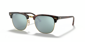 114530 - Havana On Gold with Silver Flash Lenses