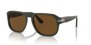 119057 - Matte Dark Green with Polarized Light Blue Gradient Dark Blue Lenses