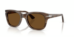 120857 - Striped Brown with Polarized Brown Lenses