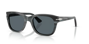 1224R5 - Striped Grey with Blue Lenses