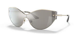 12526G - Pale Gold with Light Grey Mirror Silver Lenses