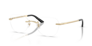 1252 - Pale Gold with Clear Lenses