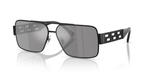 12616G - Matte Black with Dark Grey Mirror Silver Lenses