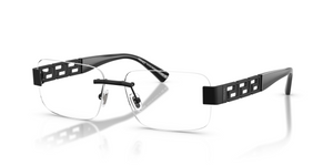 1261 - Matte Black with Clear Lenses