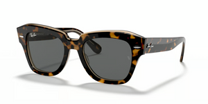 1292B1 - Havana On Transparent Brown with Dark Grey Lenses