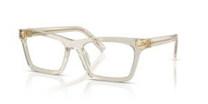 12U1O1 - Hemp Transparent with Clear Lenses