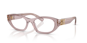 12W1O1 - Mauve Transparent with Clear Lenses