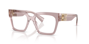 12W1O1 - Trasparent Mauve with Clear Lenses