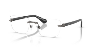1316 - Matte Grey with Clear Lenses