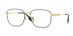 1318 - Gold/Black with Clear Lenses