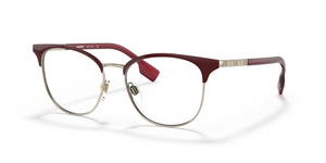 1319 - Light Gold/Bordeaux with Clear Lenses