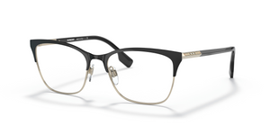 1326 - Light Gold/Black with Clear Lenses