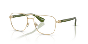 1358 - Light Gold with Clear Lenses