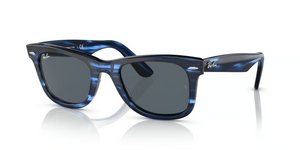 1361R5 - Striped Blue with Blue Lenses