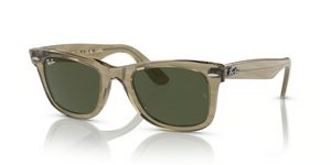 138731 - Photo Striped Grey with Green Lenses