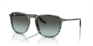 1391GK - Striped Grey & Blue with Blue/Black Lenses