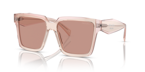 13I08M - Geranium/Petal Crystal with Dark Violet Lenses