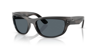 1404R5 - Striped Gray with Blue Lenses