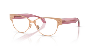 1412 - Rose Gold with Clear Lenses
