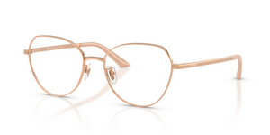 1412 - Rose Gold with Clear Lenses