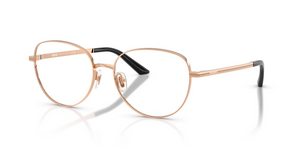 1412 - Rose Gold with Clear Lenses