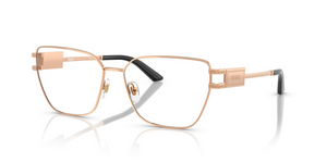 1412 - Rose Gold with Clear Lenses