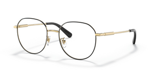 1433 - Gold/Black with Clear Lenses