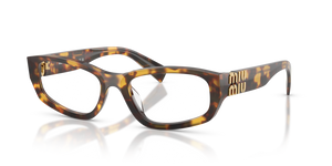 14L1O1 - Havana Honey with Clear Lenses