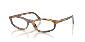 14L1O1 - Honey Havana with Clear Lenses