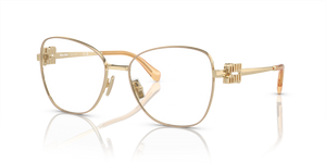 14M1O1 - Beige with Clear Lenses