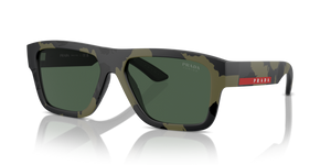 14X90I - Green Mimetic Rubbered with Dark Green Lenses