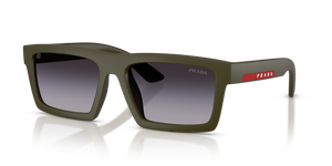 15X09U - Matte Green/Black Rubber with Grey Gradient Lenses