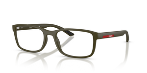 15X1O1 - Matte Green with Clear Lenses