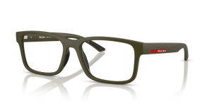 15X1O1 - Matte Militry Green with Clear Lenses