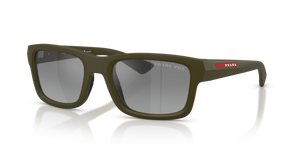 15X2F2 - Matte Green with Grey Gradient Mirror Lenses
