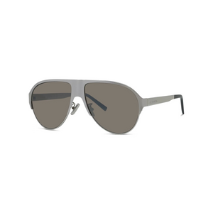 16G - Shiny Silver with Silver Mirror Lenses
