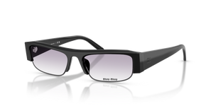 16K04O - Black with Clear Gradient Dark Grey Lenses